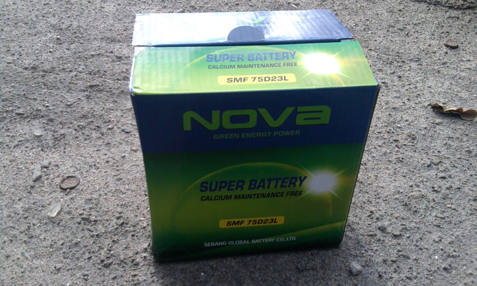 АКБ Nova Super Battery 1