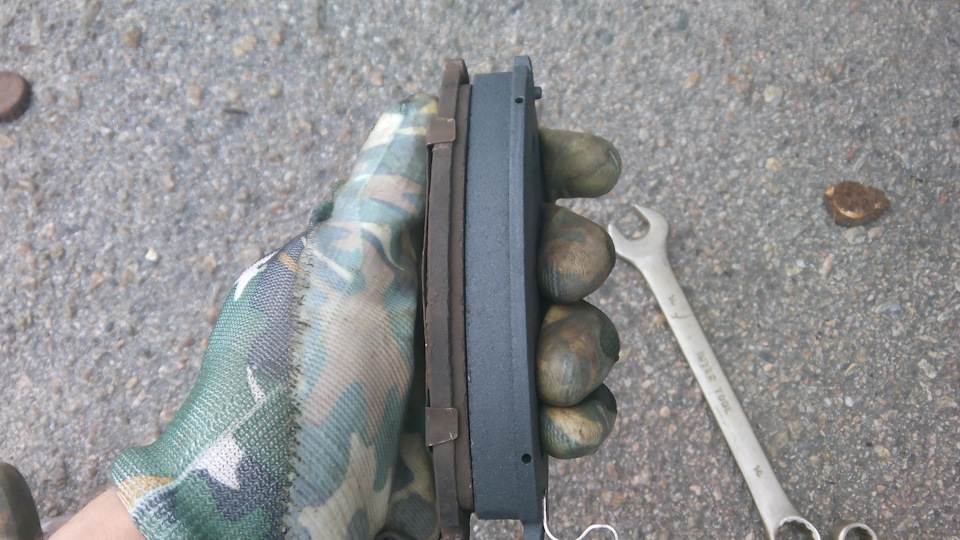 ГБО ТО, передні колодки 4