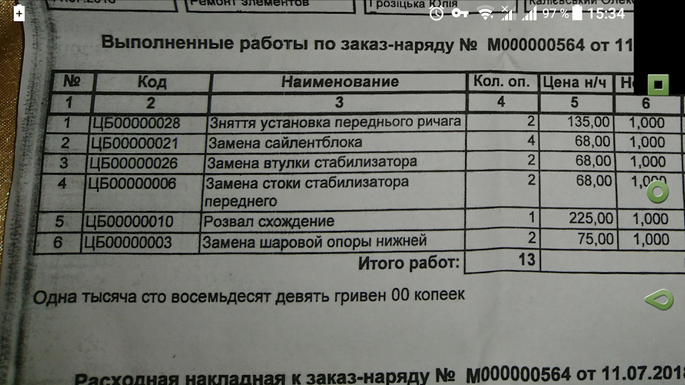 Заміна кульових, втулок стабілізаторів, стійок стабілізаторів, сайлентблоків передньої підвіски 3