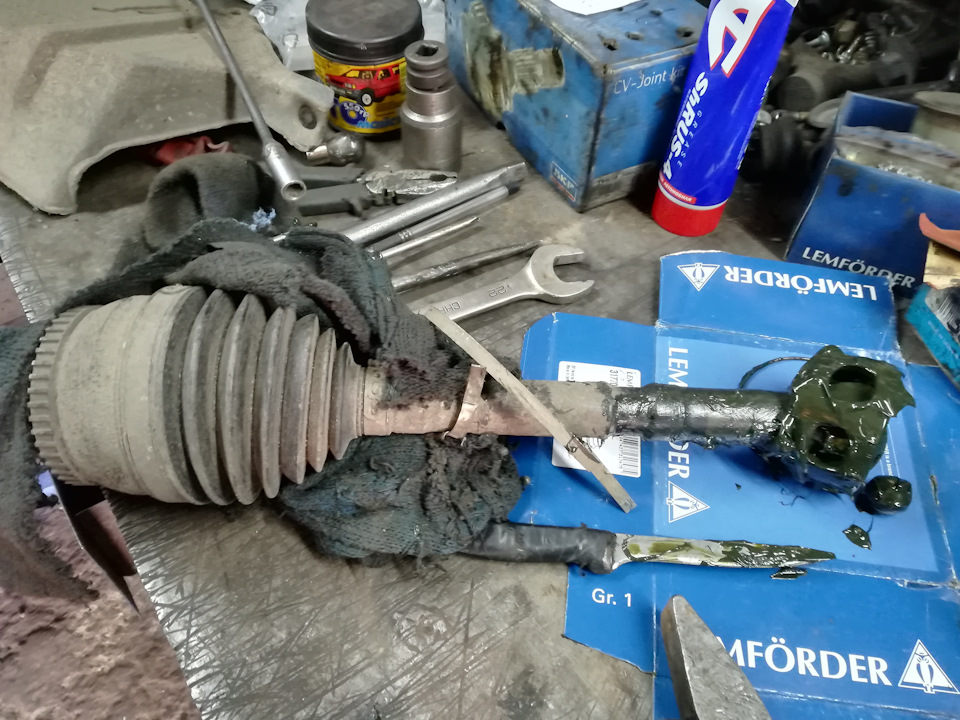 Заміна внутрішнього пильника гранати 5