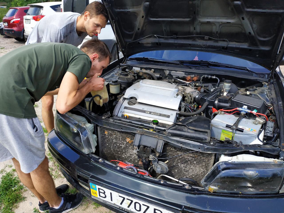 Гази в радіаторі. Перевірка двигуна пневмотестером 3