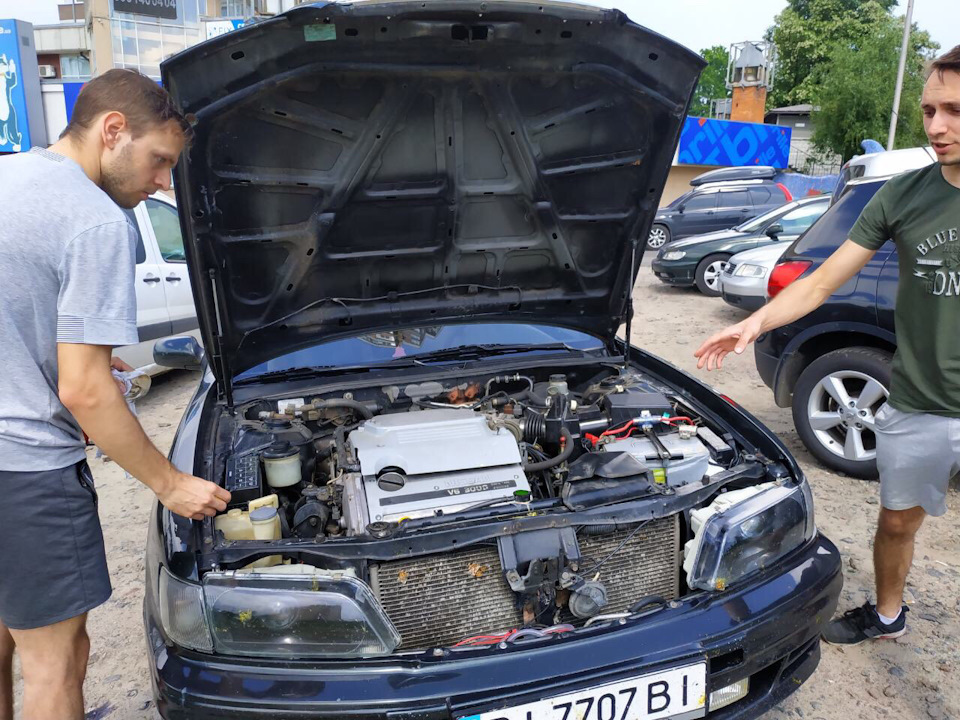 Гази в радіаторі. Перевірка двигуна пневмотестером 2
