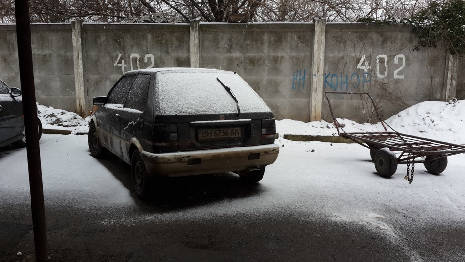 В Одесі знову зима) 2