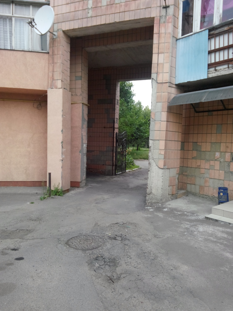 Дряпав бампер 1