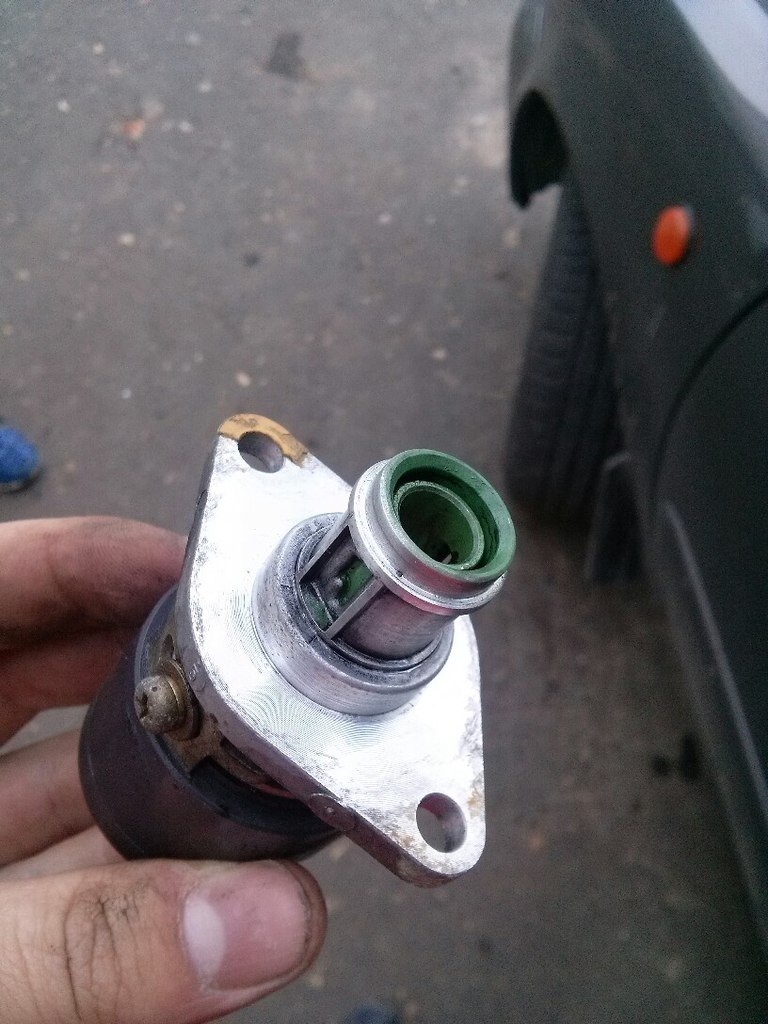 Клапан холостого ходу! До і після… 3