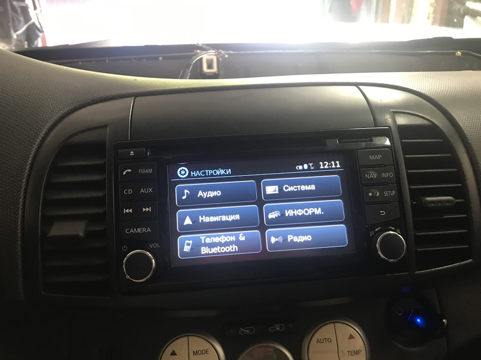 Nissan connect2 в Nissan micra k12 1