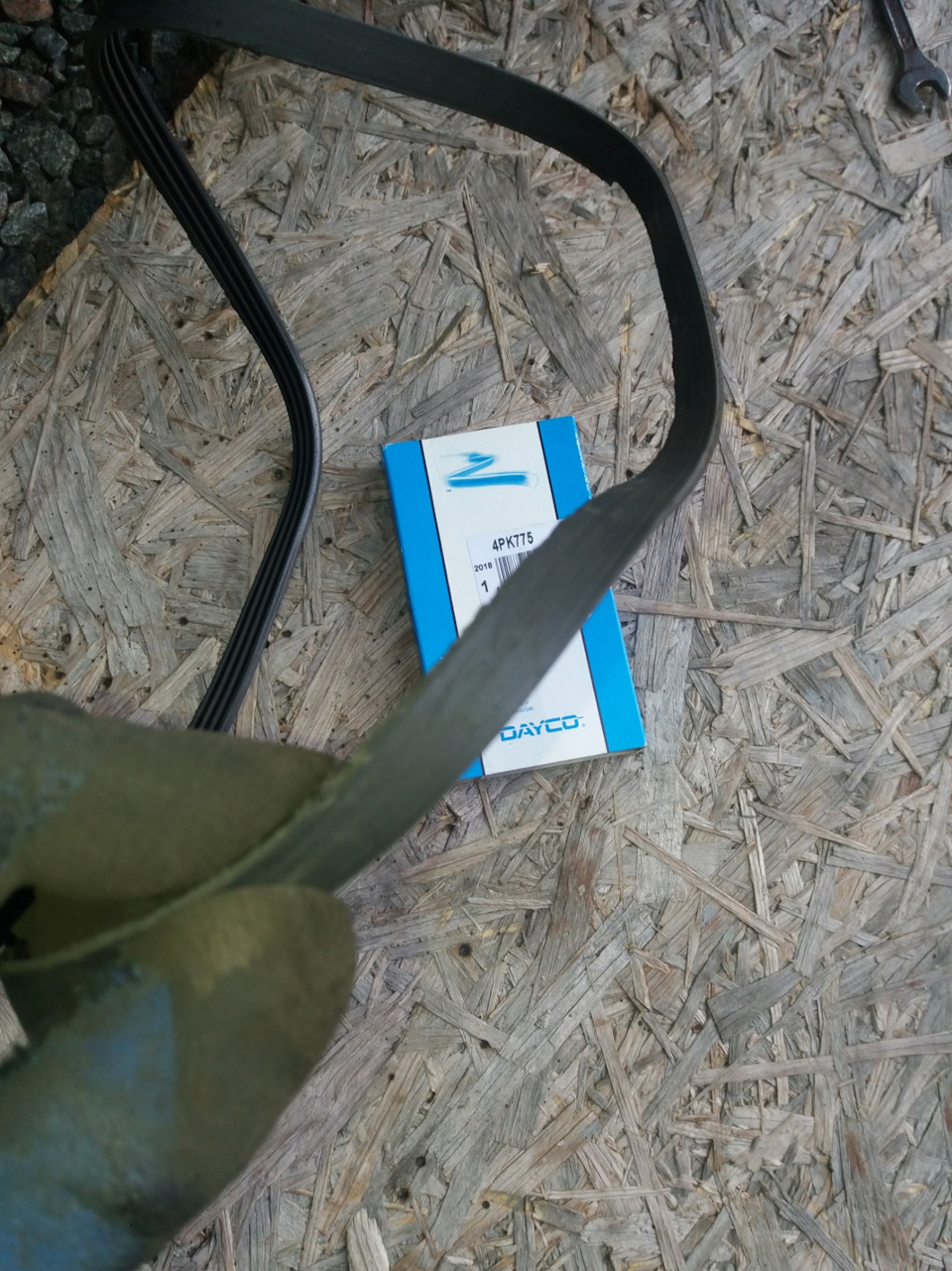 ремені, підшипник, натягувач, підсвічування 2