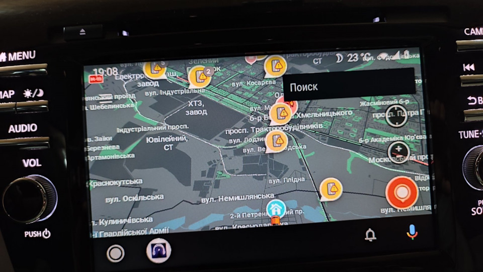 Android Auto на Мурано 5
