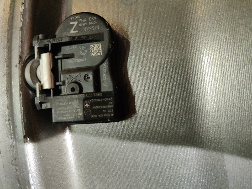 Прив'язав датчик TPMS 2