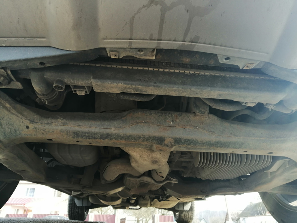 Заміна антифризу в Nissan Murano 1