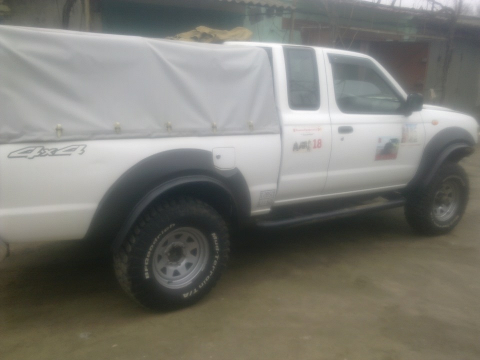 Бодиліфт 5 см Nissan Navara D22 (NP-300). Частина I (кабіна). 3