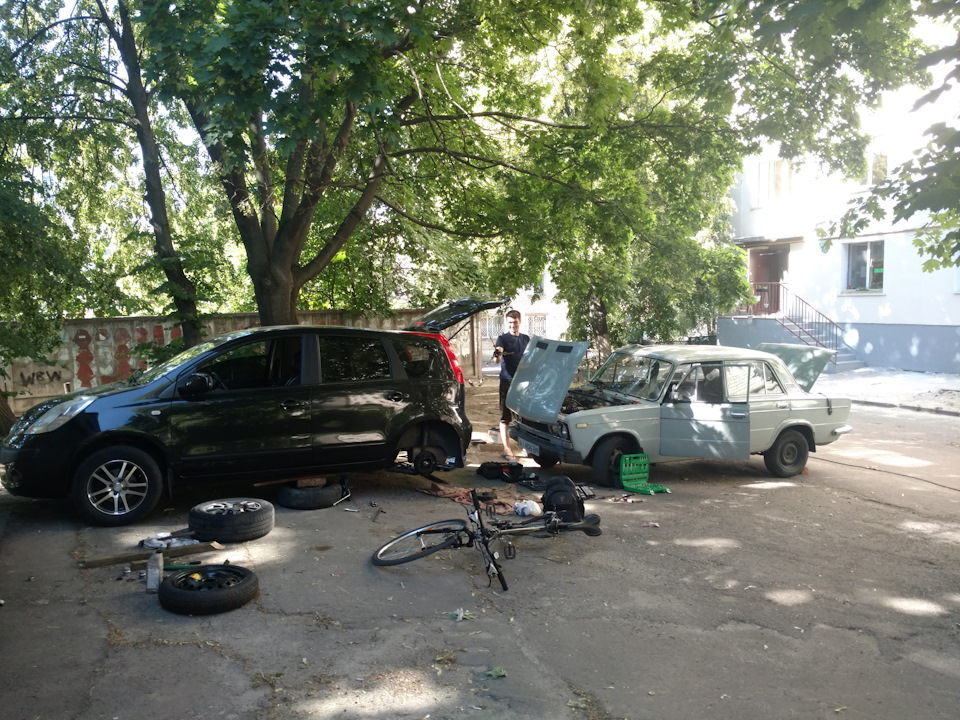 8. Заміна заднього підшипника маточини 5
