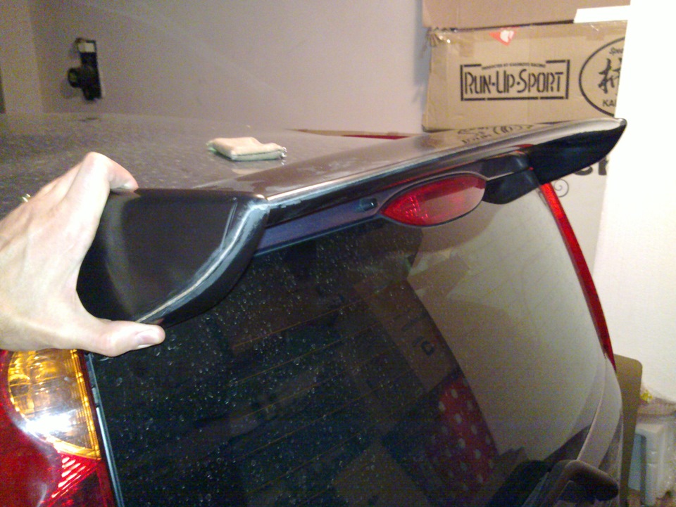 Impul rear wing - first replica is done! 1