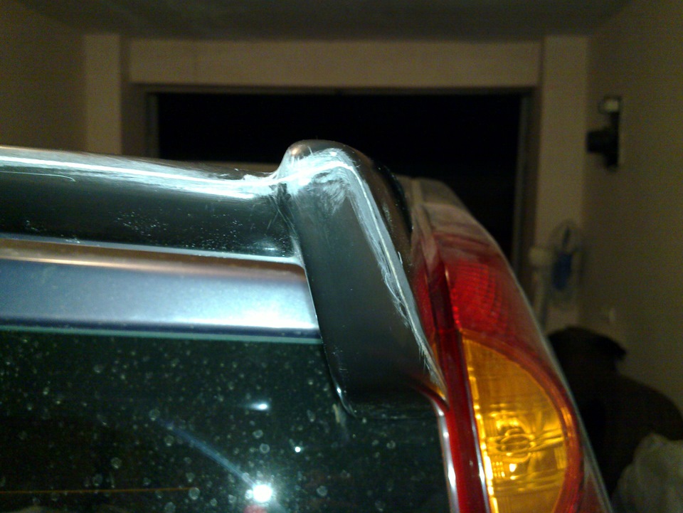 Impul rear wing - first replica is done! 5