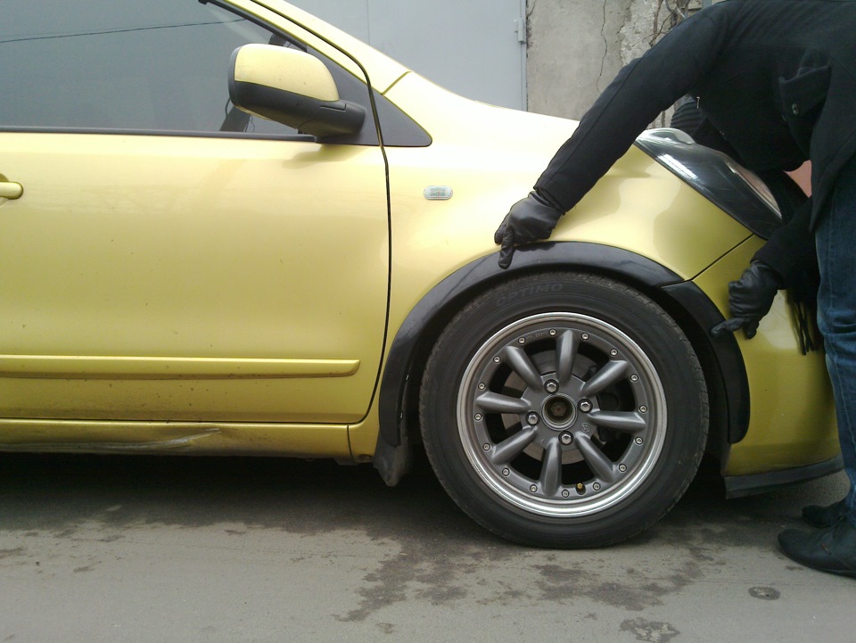 Розширювачі KE760-9U080 на арки - фаза завершення. 4