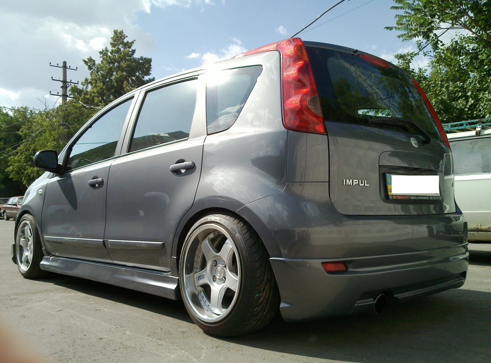 Steps side installed - replica of Impul 4