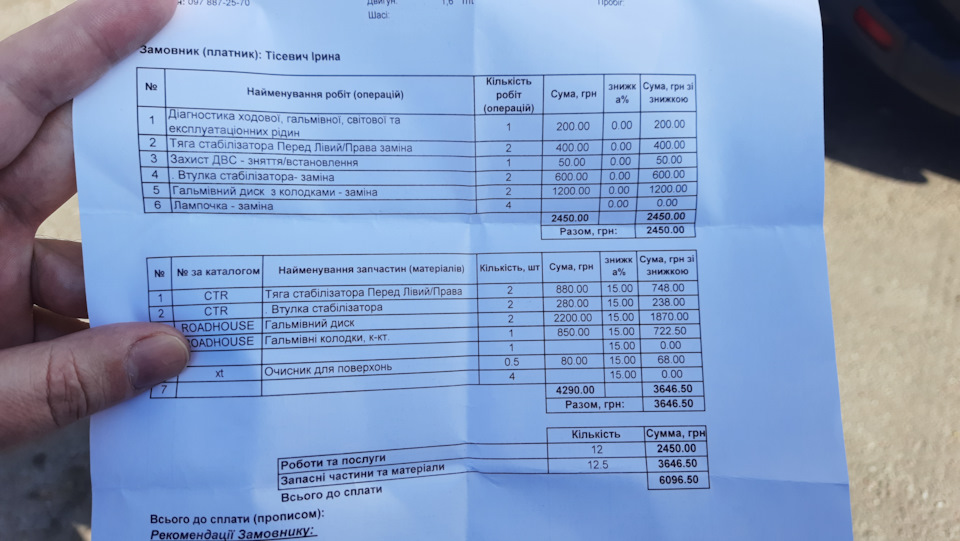 Заміна гальмівних дисків, гальмівних колодок. 1
