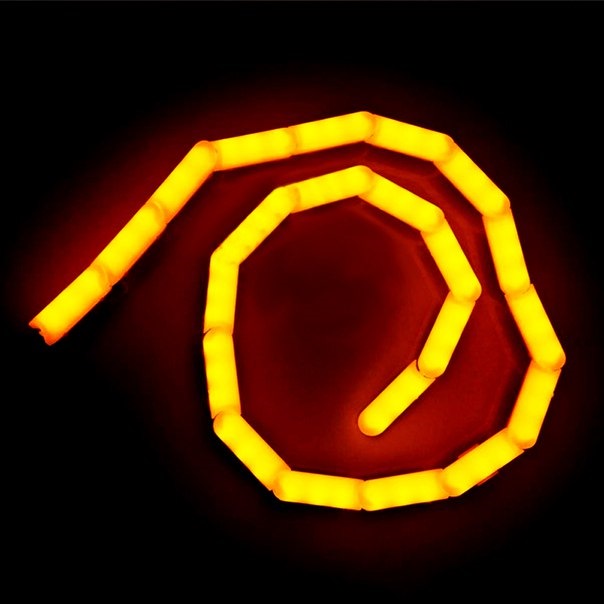 NEW! Гнучкі денні ходові вогні Snake shape LED strip daylight DRL 2