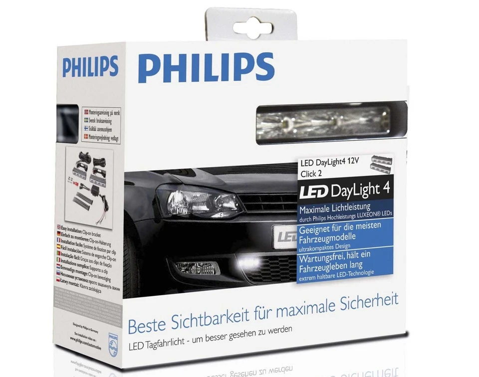 Світлодіодні денні ліхтарі Philips 4