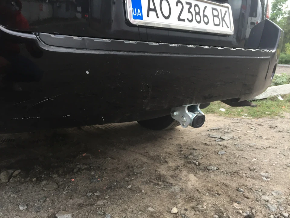 Встановлення швидкознімного фаркопа Galia