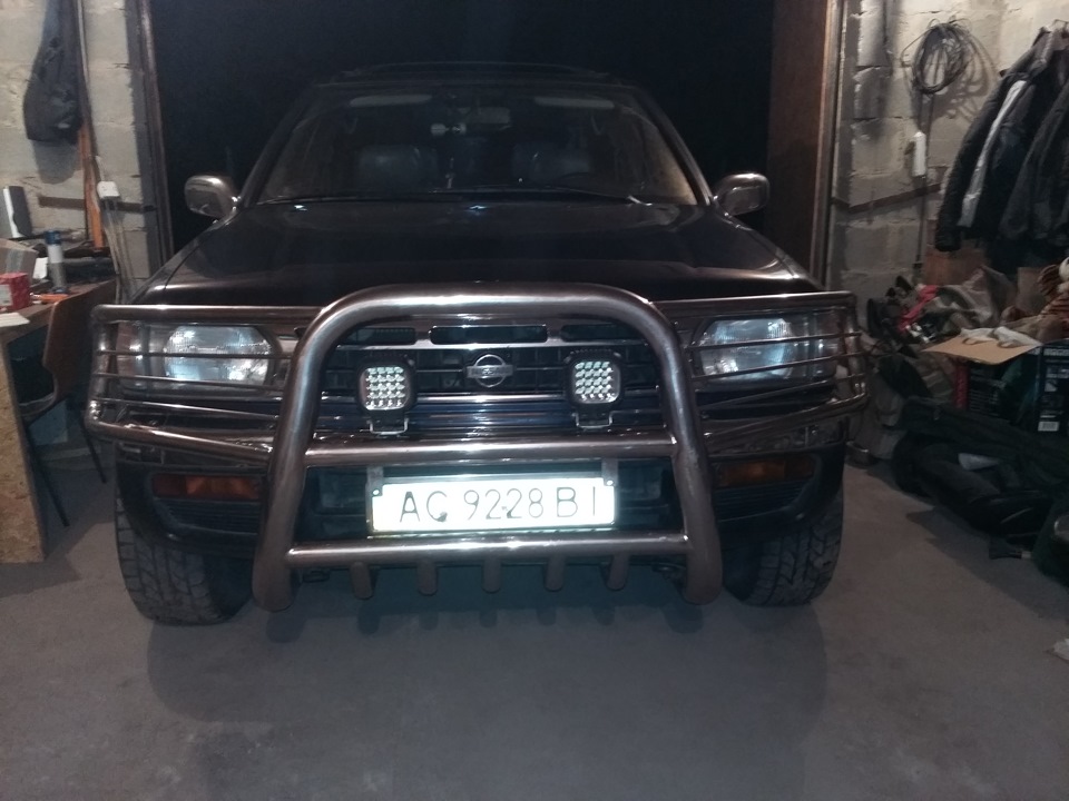 Кенгурятник нержавіюча сталь 2
