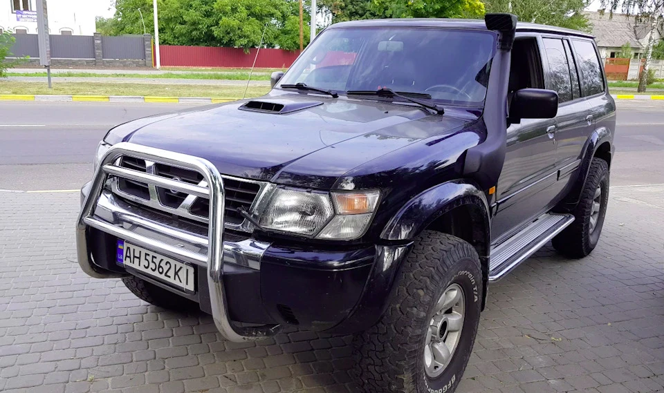 Шноркель на Nissan Patrol Y61 GU1