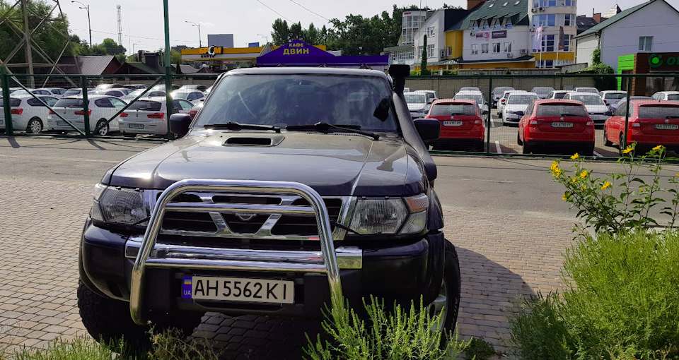 Шноркель на Nissan Patrol Y61 GU1 3