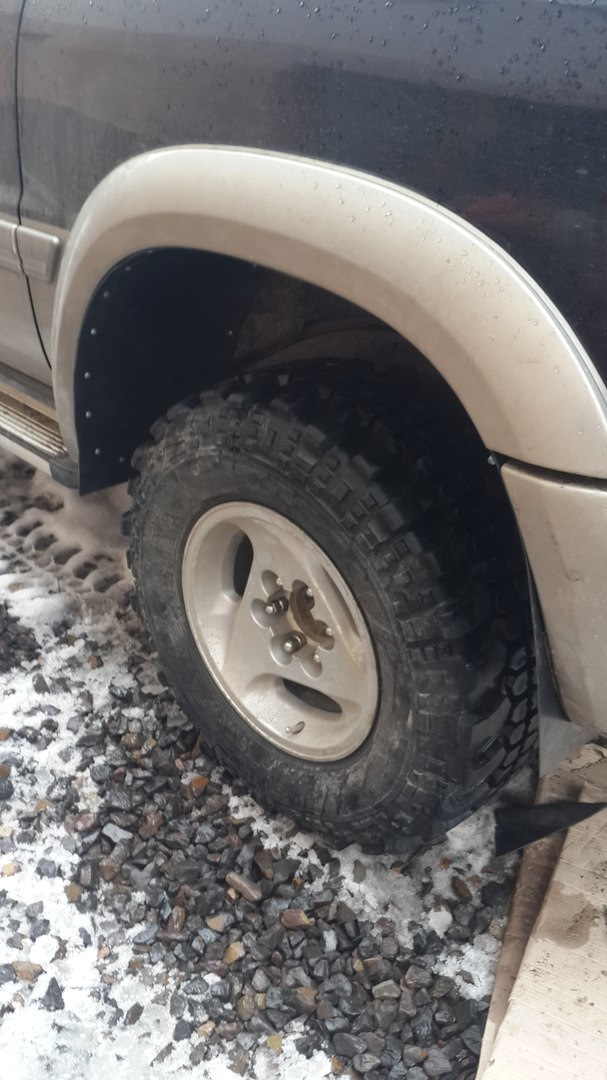 УСТАНОВКА ЗАДНИХ ПІДКРИЛЬОК НА ПАТРОЛ Y61 1