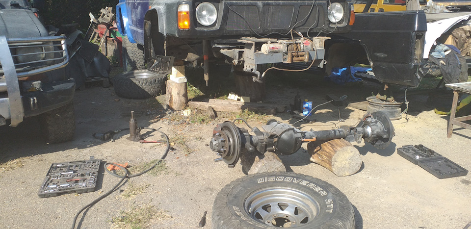 Перенесення ресор Nissan Patrol👎 5