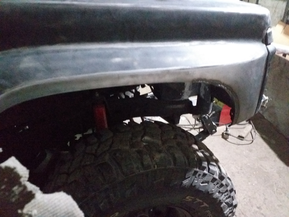Розширення арок Nissan Patrol 260 2