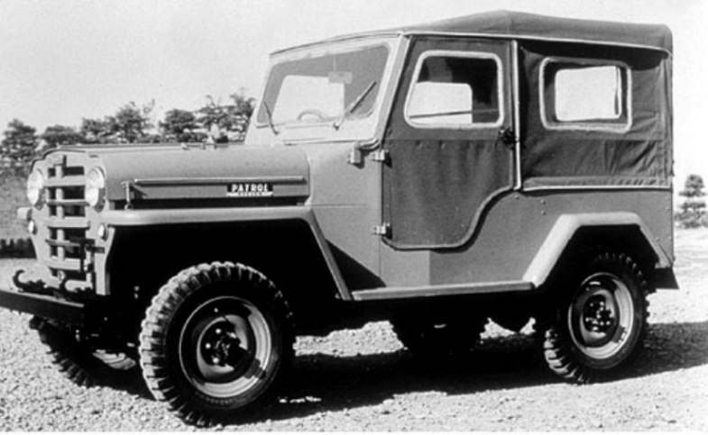Datsun Patrol 4W60 (1951 - 1960) - патрульний японський Вілліс 1