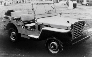 Datsun Patrol 4W60 (1951 - 1960) - патрульний японський Вілліс 2