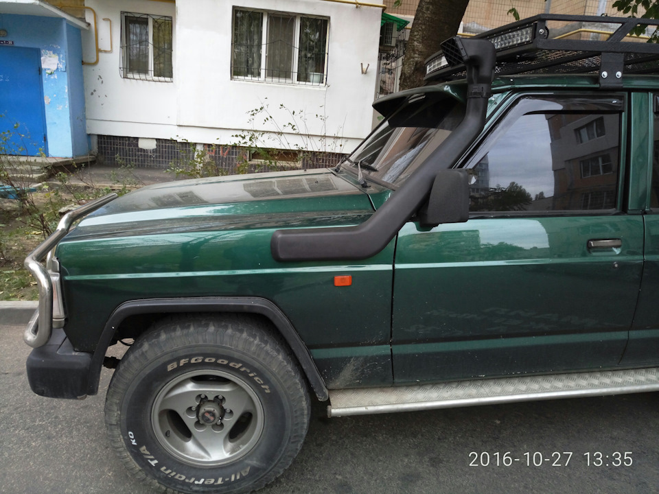 Поставив шноркель. 4