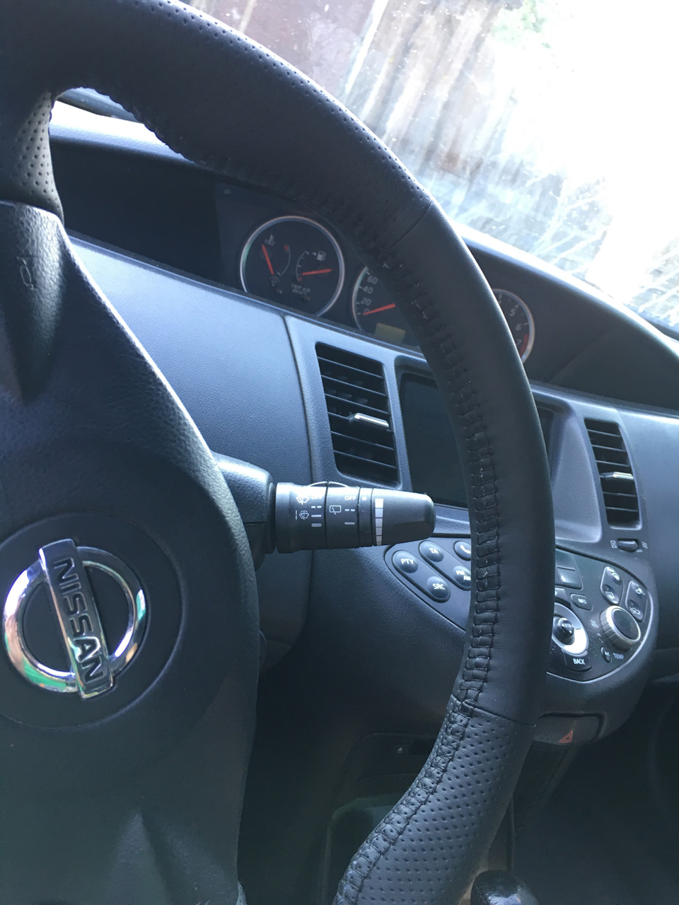 Перешив кермо на Nissan Primera 2