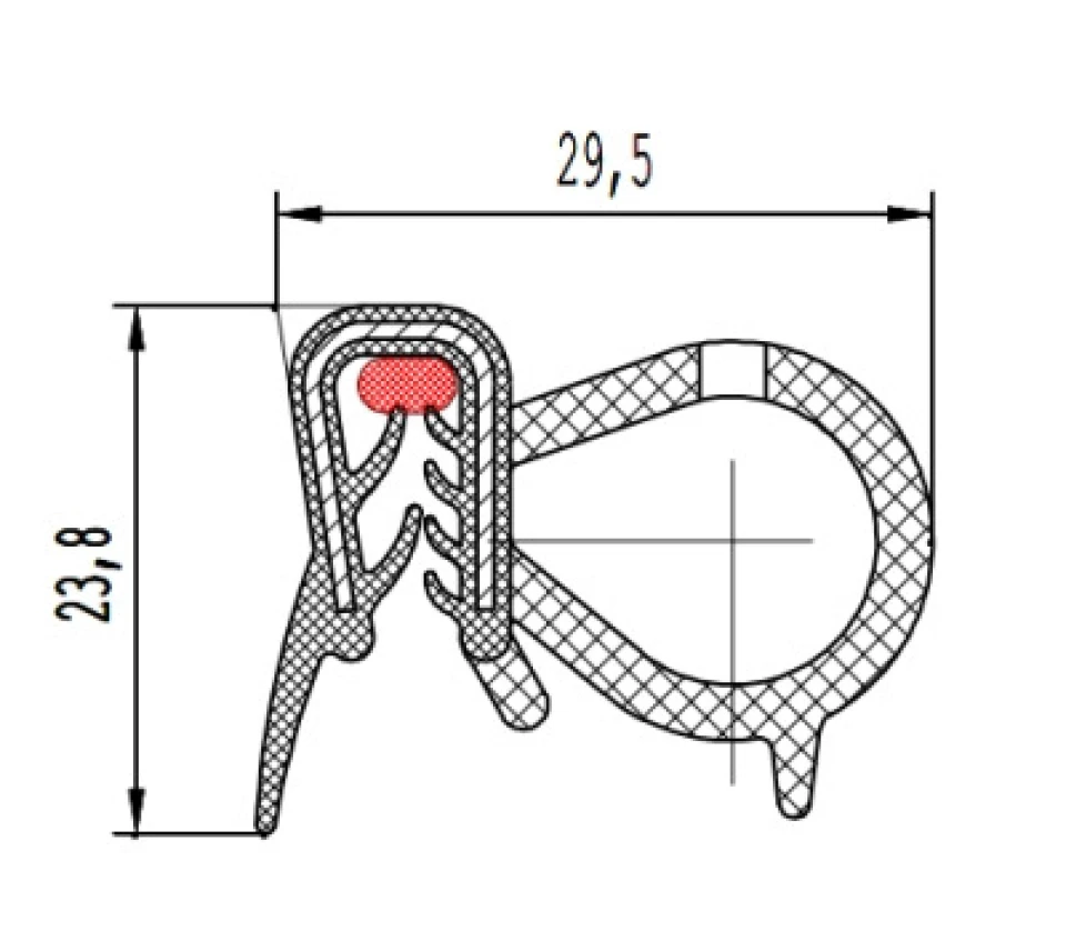 Заміна ущільнювачів отворів