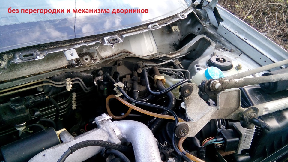 Заміна паливного фільтра в (Ніссан Прімера Р12 1.9 dci) 1