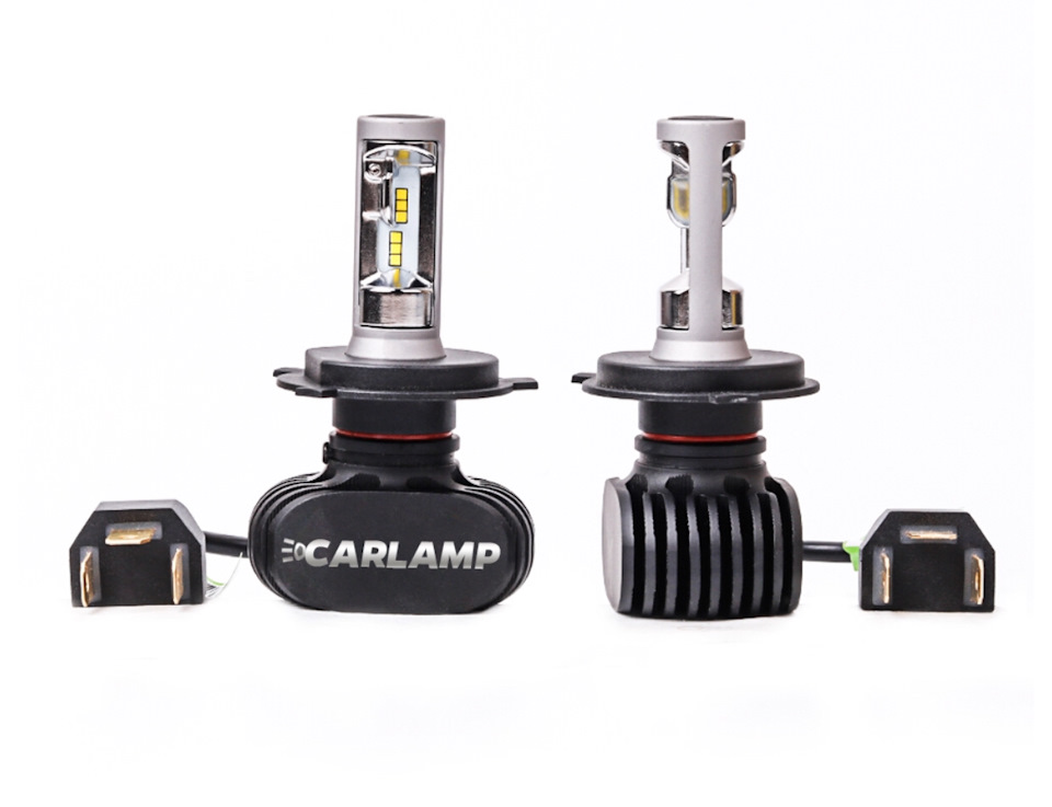 Заміна ламп розжарювання H4 на LED лампи Carlamp H4 Night Vision 9-32V, 4000LM 2