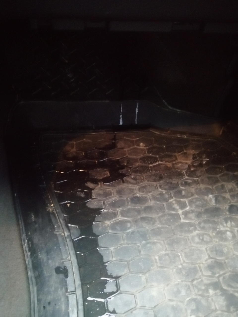 Виявив воду з пасажирського боку 2