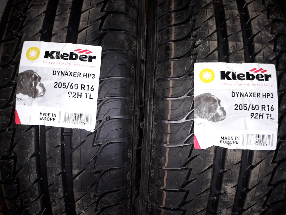Прикупив літній Kleber 205/60 r16 Dynaxer Hp3. 1