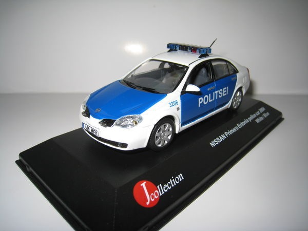 Nissan Primera 1/43 Politsei 2004a 5