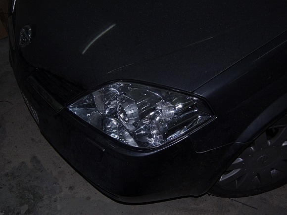 У планах - Встановлення лінз В Nissan Primera P12: 2