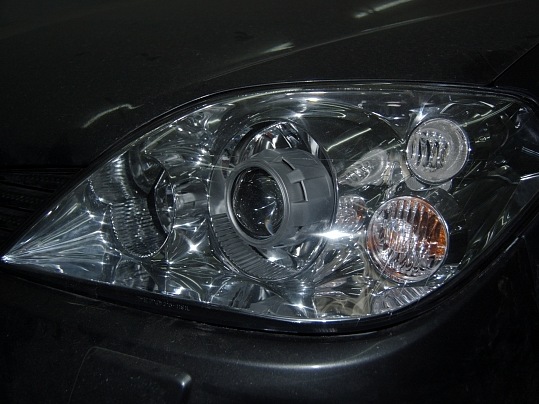 У планах - Встановлення лінз В Nissan Primera P12: 1