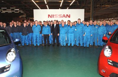 Завод Nissan у Sunderland 5