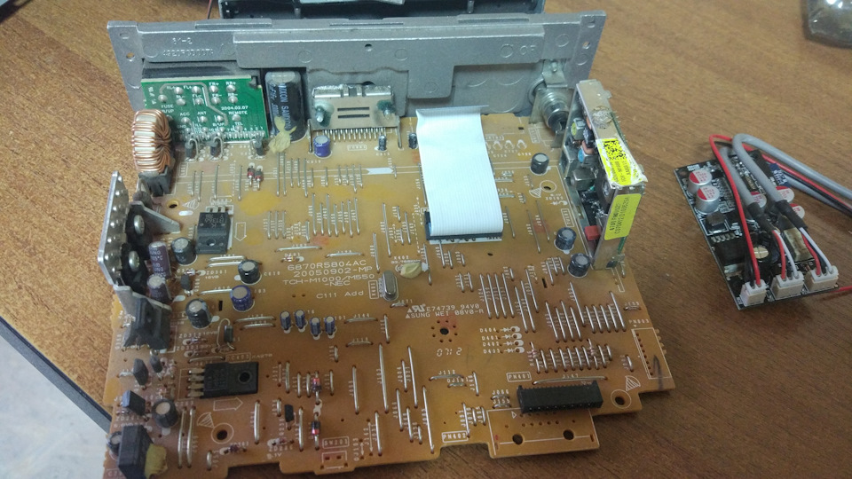 Блютуз ЦАП на PCM5102A в магнітолу LG TCH-M1000 3