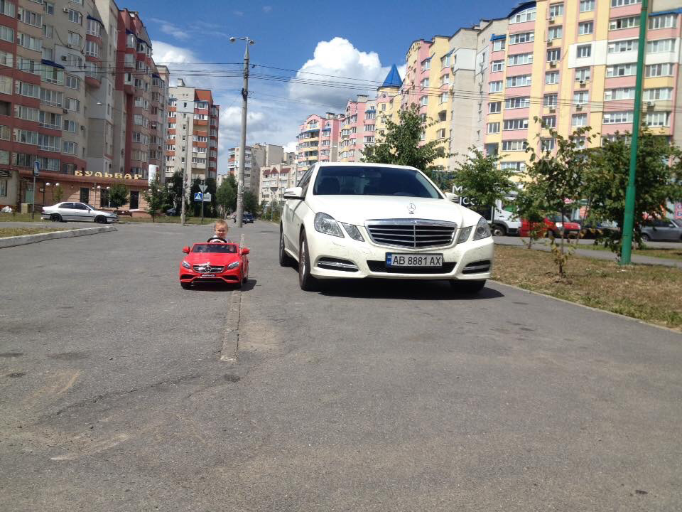 Прикупив малому мерседесу. 2