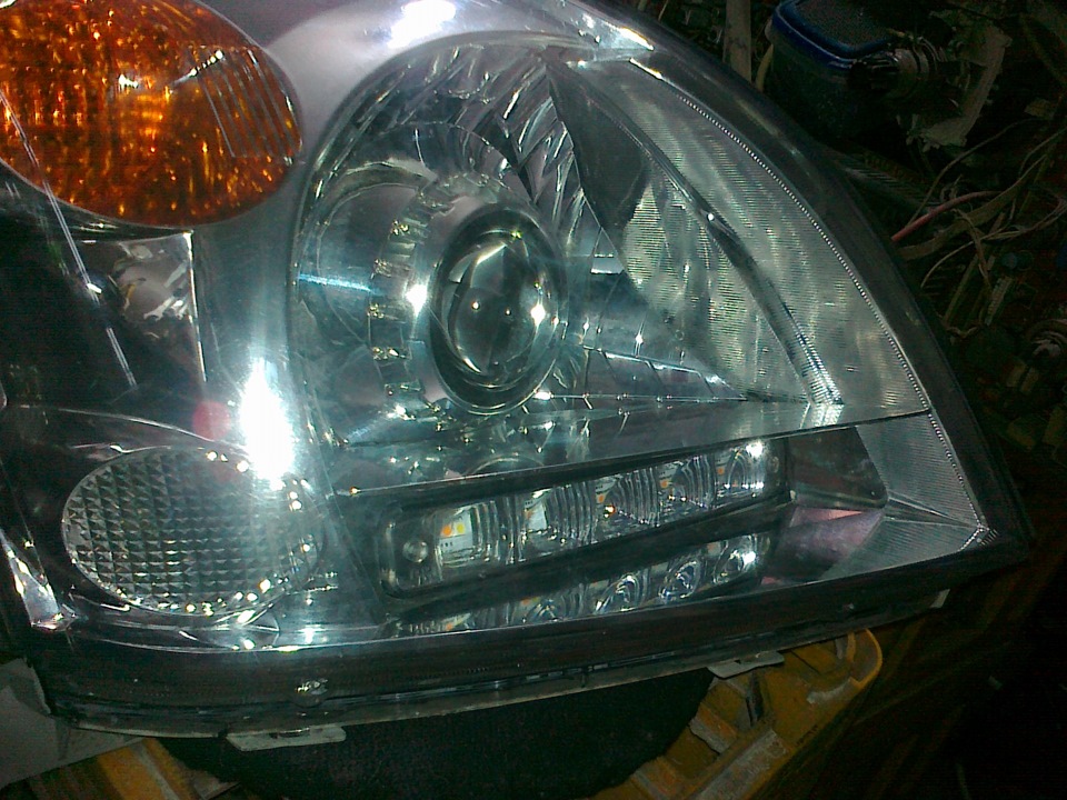 Тоyota Prado встановив лінзи та DRL у фару :) 1
