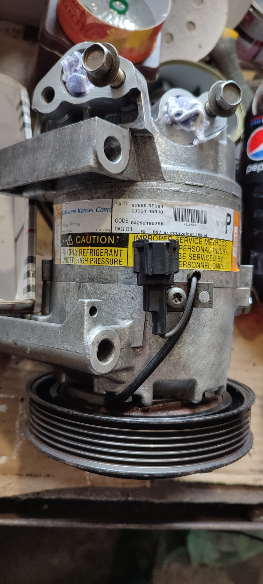 Компресор кондиціонера Calsonic фініш :( 1