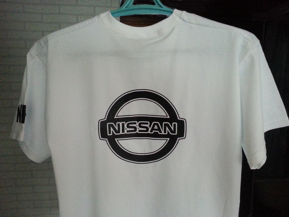 Nissan футболка HAND MADE. 2