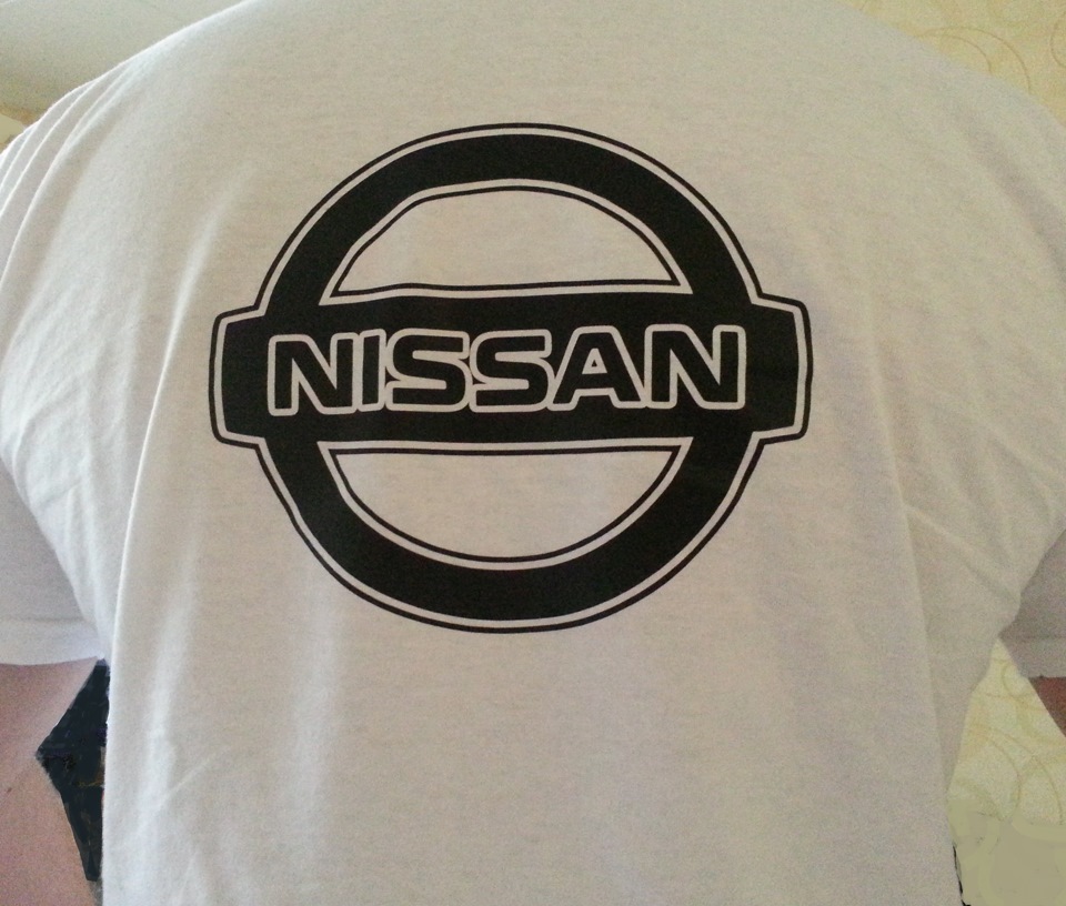 Nissan футболка HAND MADE. 5