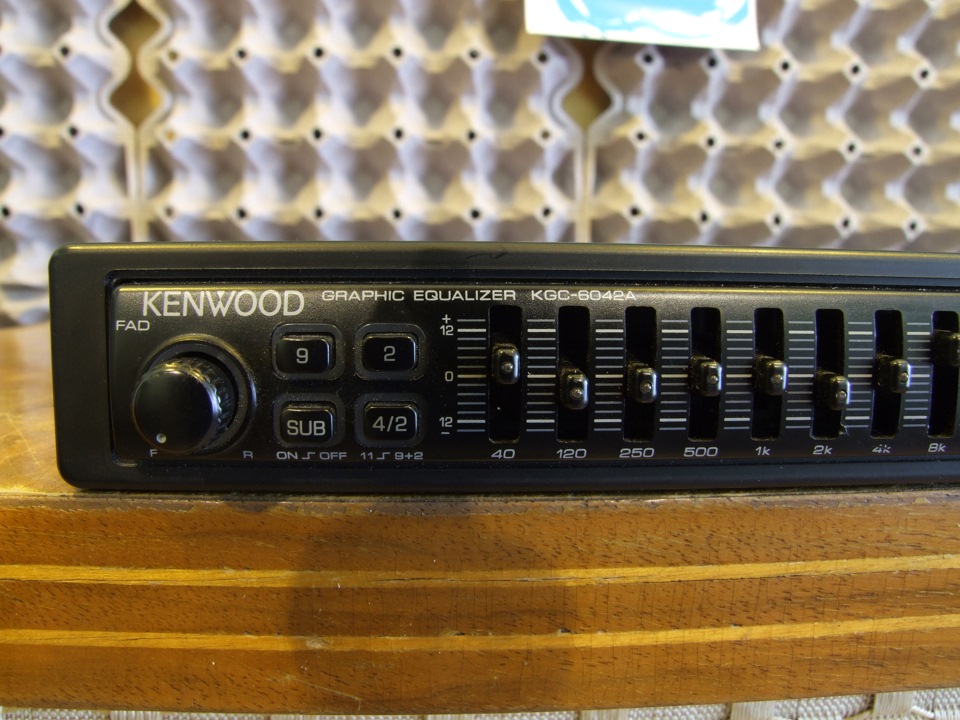 Автомобільний еквалайзер Kewnwood KGC-6042A. 4